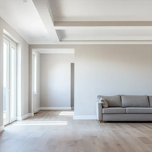 Freshly Painted Living Room – Interior Painting in Ottawa Modern Ottawa living room with fresh interior paint and smooth white ceiling